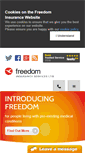 Mobile Screenshot of freedominsure.co.uk